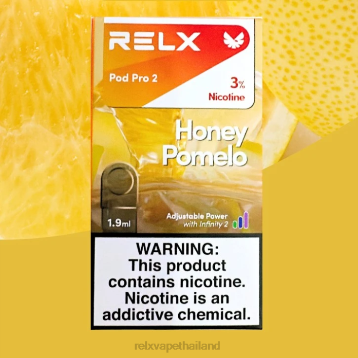 RELX ขาย - RELX พ็อดโปร 2 - 3 พ็อด 428Z8120 ส้มโอน้ำผึ้ง