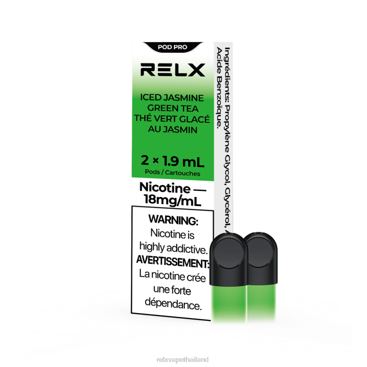 RELX ราคา - RELX พ็อดโปร - 2 พ็อด 428Z813 ชาเขียวมะลิเย็น