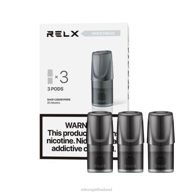 RELX ราคา - RELX Classic ฝัก 428Z8134 โคลนน้ำแข็งสีขาว