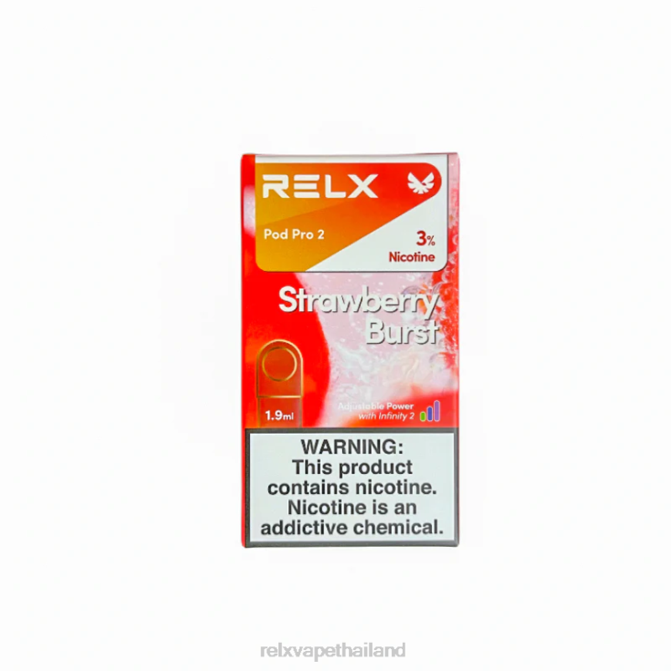 RELX Thailand - RELX พ็อดโปร 2 - 3 พ็อด 428Z8105 สตรอเบอร์รี่