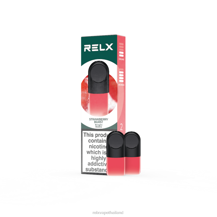 RELX Thailand - RELX พ็อด 428Z834 สตรอเบอร์รี่ระเบิด