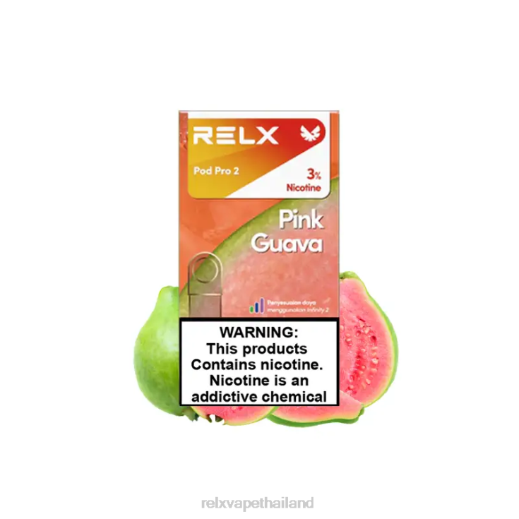 RELX Thailand Store - RELX พ็อดโปร 2 - 3 พ็อด 428Z8106 ฝรั่งสีชมพู
