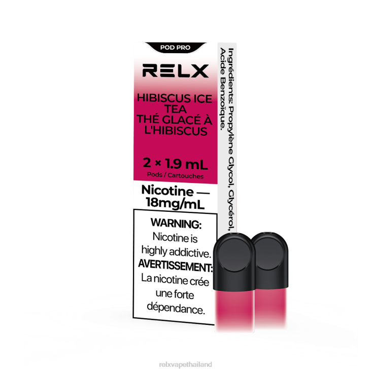 RELX Thailand Store - RELX พ็อดโปร - 2 พ็อด 428Z815 ชาน้ำแข็งชบา