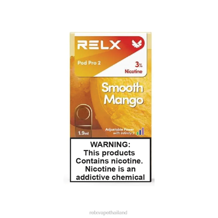 RELX Vape Bangkok - RELX พ็อดโปร 2 - 3 พ็อด 428Z898 มะม่วง