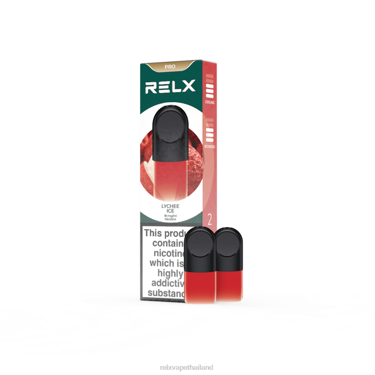 RELX Vape ประเทศไทย - RELX พ็อดโปร - 2 พ็อด 428Z86 น้ำแข็งลิ้นจี่