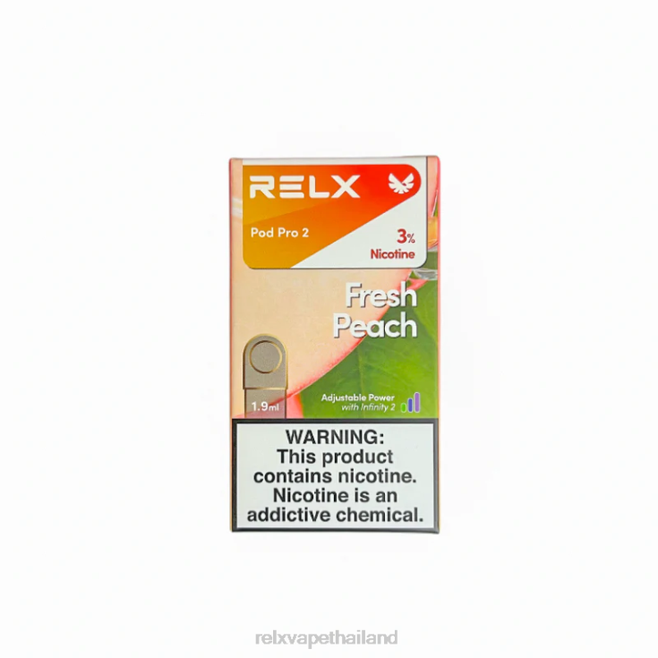 RELX Vape Thailand - RELX พ็อดโปร 2 - 3 พ็อด 428Z8102 ลูกพีช