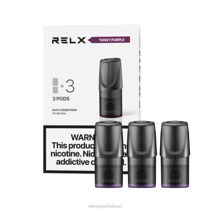 RELX Vape Thailand - RELX Classic ฝัก 428Z8132 องุ่นสีม่วงอมเปรี้ยว