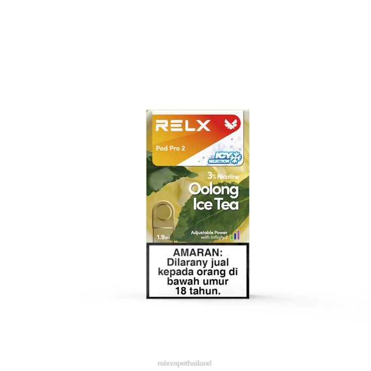 Thailand RELX Pod - RELX พ็อดโปร 2 - 3 พ็อด 428Z8113 ชาอูหลงน้ำแข็ง