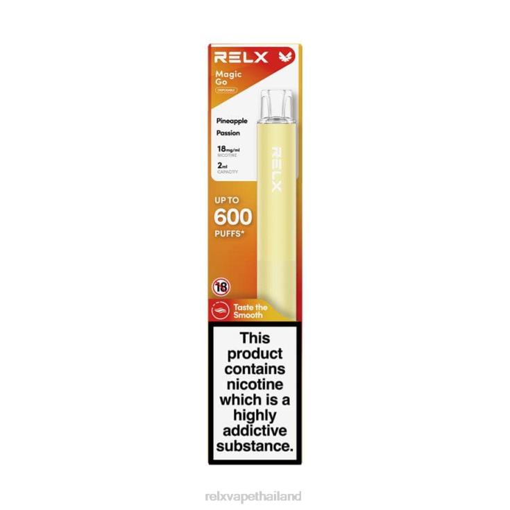 RELX Thailand Bangkok - RELX MagicGo ga600 428Z839 ความหลงใหลในสับปะรด