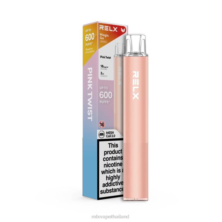RELX Thailand Bangkok - RELX MagicGo ga600 428Z849 บิดสีชมพู