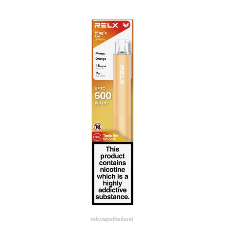 RELX Vape Bangkok - RELX MagicGo ga600 428Z838 มะม่วงส้ม