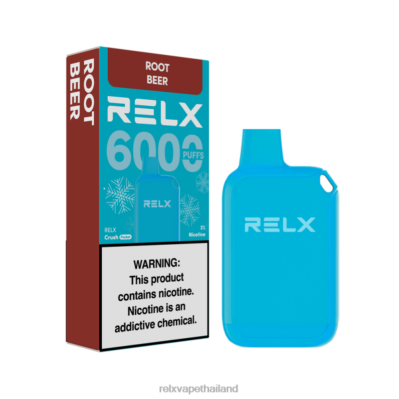 RELX Thailand Bangkok | รูตเบียร์ RELX Crush Pocket 6000 น้ำแข็ง 6V04820