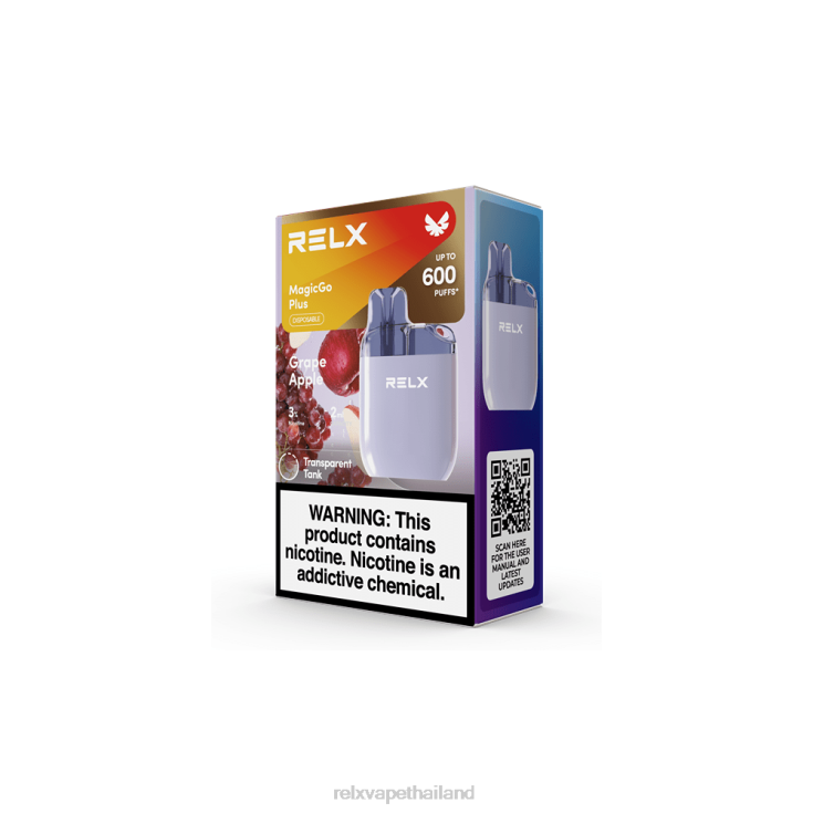 RELX Vape ประเทศไทย - RELX MagicGo บวก sa600 428Z857 แอปเปิ้ลองุ่น