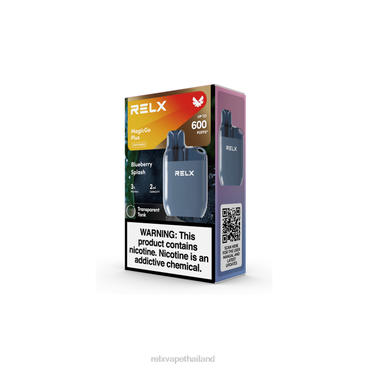 Thailand RELX Pod - RELX MagicGo บวก sa600 428Z853 บลูเบอร์รี่สาด