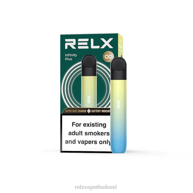 RELX Thailand Bangkok - RELX Infinity บวก 428Z879 สีฟ้าสีเหลือง