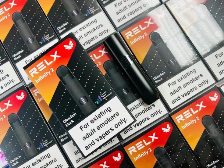 RELX Thailand Store - RELX Infinity อุปกรณ์สูบไอ 2 เครื่อง 428Z866 ออบซิเดียนสีดำ